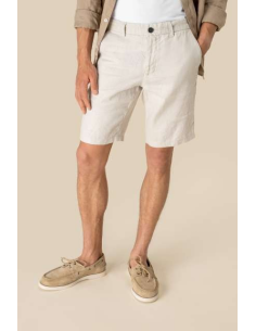 MEN'S LINEN BERMUDA