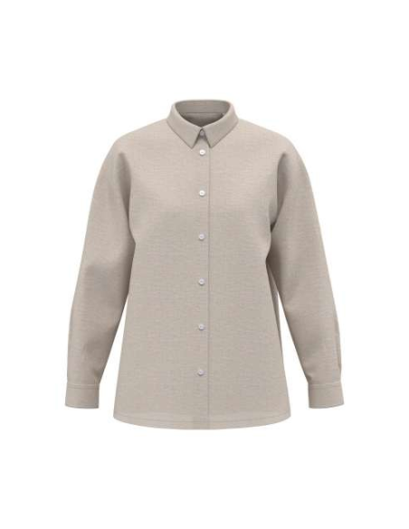 LADIES' OVERSIZE LINEN SHIRT