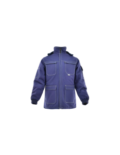 Kurtka długa ocieplana Sara BOSMAN WINTER 1-08-730-21-00, granatowa