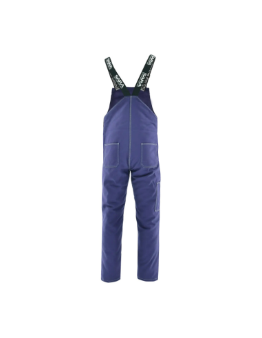 Ogrodniczki ocieplane Sara BOSMAN WINTER 1-03-730-21-00, granatowe