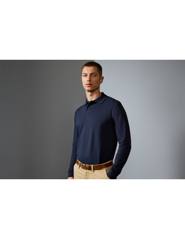 Koszulka polo długi rękaw | stretch