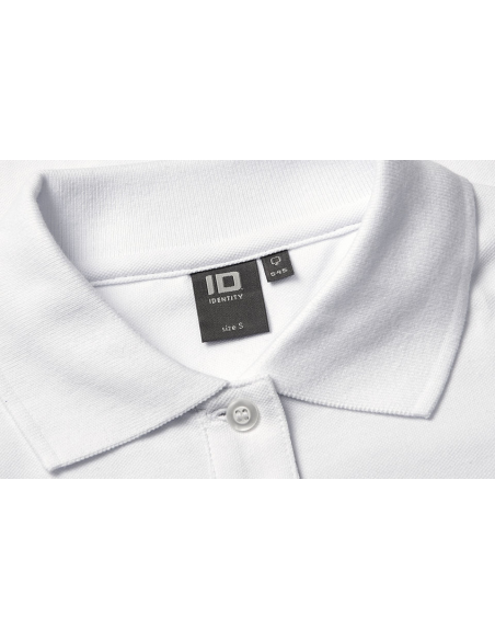 Koszulka polo długi rękaw | stretch | damska