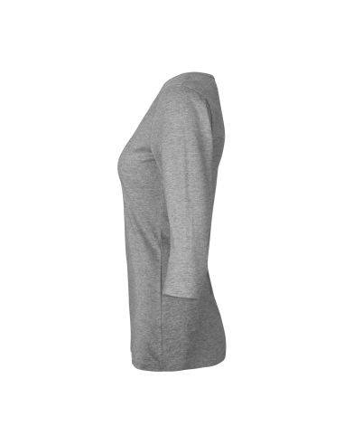 T-shirt stretch | rękaw 3/4 | damski