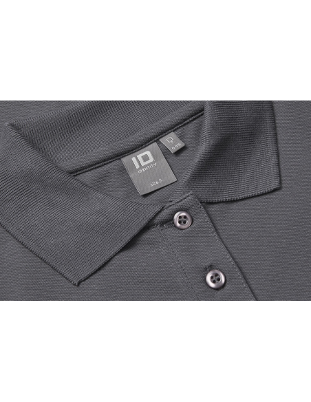 Koszulka polo długi rękaw | stretch | damska