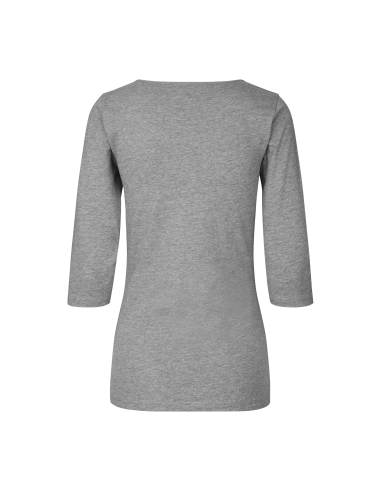 T-shirt stretch | rękaw 3/4 | damski