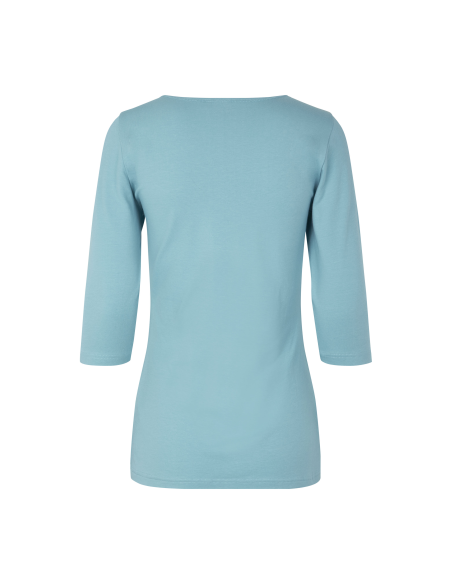 T-shirt stretch | rękaw 3/4 | damski
