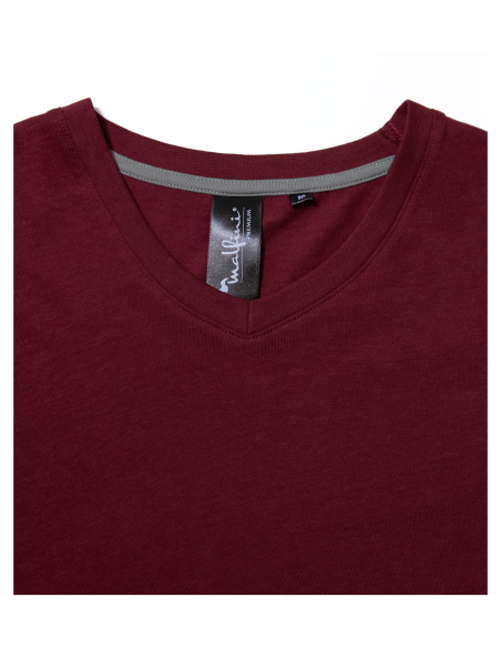 Koszulka męska Action V-neck elastyczna tkanina utrzymująca