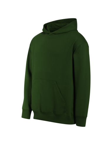 Bluza unisex Chill logo haftem nadrukiem elastanu kieszeń