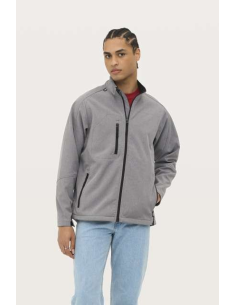 SOL'S RELAX - MEN'S SOFTSHELL ZIPPED JACKET