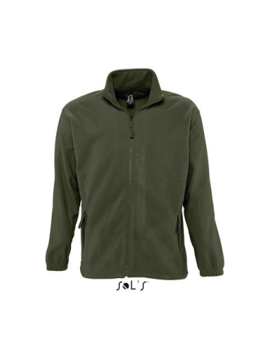 SOL'S NORTH MEN - ZIPPED FLEECE JACKET