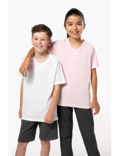 KIDS' SHORT SLEEVED SPORTS T-SHIRT