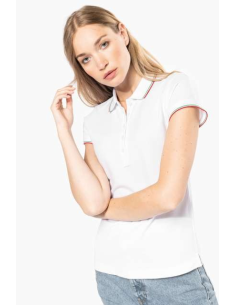 LADIES' SHORT-SLEEVED POLO SHIRT