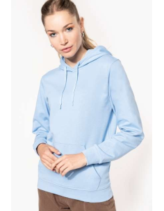 LADIES’ HOODED SWEATSHIRT