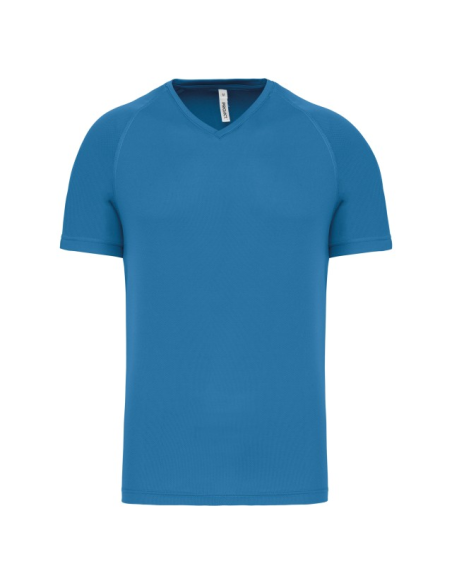 MEN’S V-NECK SHORT-SLEEVED SPORTS T-SHIRT