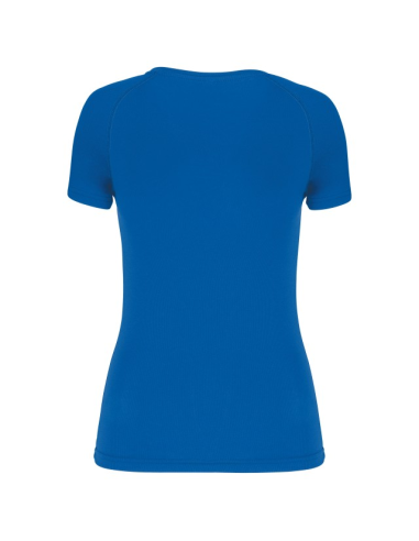LADIES’ V-NECK SHORT-SLEEVED SPORTS T-SHIRT