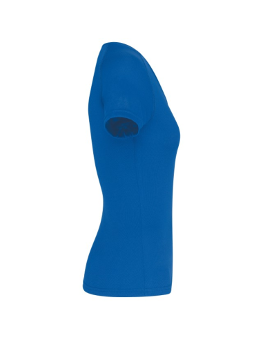 LADIES’ V-NECK SHORT-SLEEVED SPORTS T-SHIRT