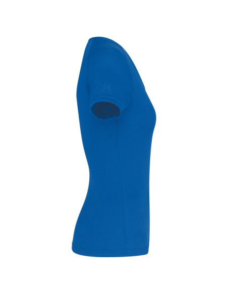 LADIES’ V-NECK SHORT-SLEEVED SPORTS T-SHIRT