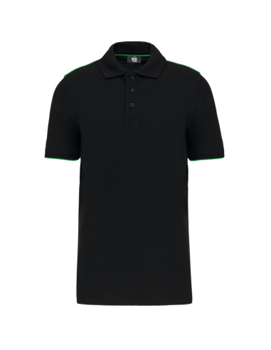 MEN'S SHORT-SLEEVED CONTRASTING DAYTODAY POLO SHIRT