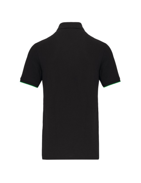 MEN'S SHORT-SLEEVED CONTRASTING DAYTODAY POLO SHIRT