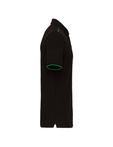 MEN'S SHORT-SLEEVED CONTRASTING DAYTODAY POLO SHIRT