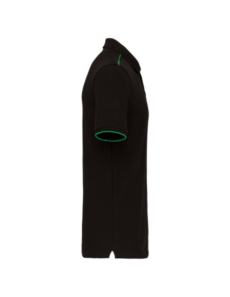 MEN'S SHORT-SLEEVED CONTRASTING DAYTODAY POLO SHIRT