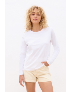 SOL'S MONARCH WOMEN - LONG SLEEVE T-SHIRT WITH ROUND NECK