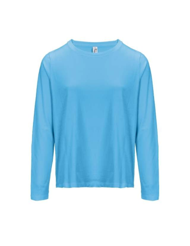 SOL'S MONARCH WOMEN - LONG SLEEVE T-SHIRT WITH ROUND NECK