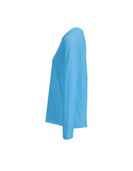 SOL'S MONARCH WOMEN - LONG SLEEVE T-SHIRT WITH ROUND NECK