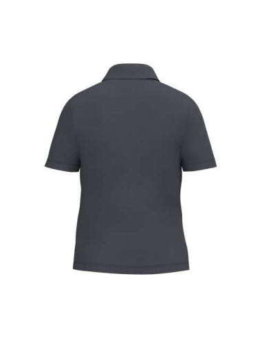 Kids Pique Polo Shirt logo haftem nadrukiem z logo elegancka