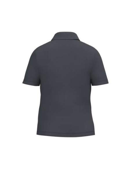 Kids Pique Polo Shirt logo haftem nadrukiem z logo elegancka