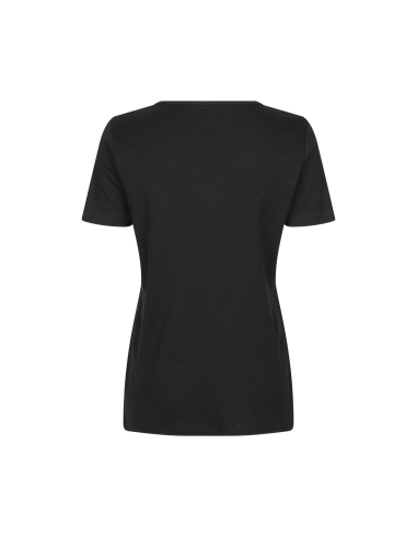 T-shirt Interlock | v-neck | damski