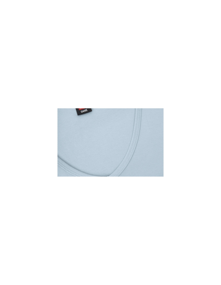 T-shirt Interlock | v-neck | damski