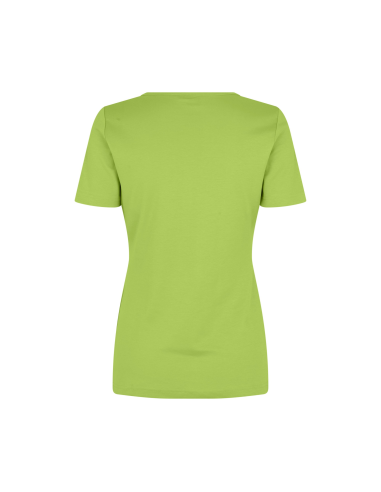 T-shirt Interlock | v-neck | damski