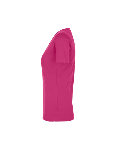 T-shirt Interlock | v-neck | damski