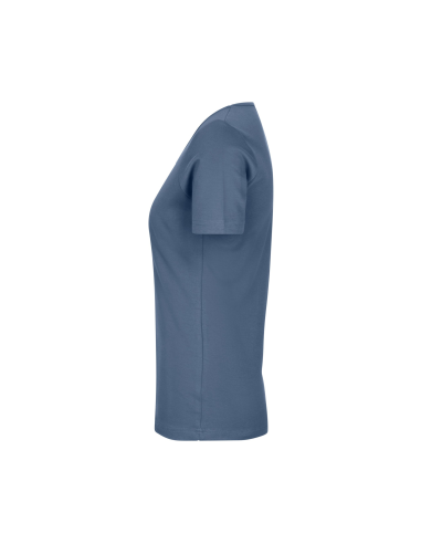 T-shirt Interlock | v-neck | damski