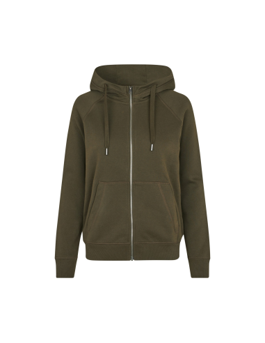 Bluza z kapturem CORE zip | damska ID Identity 0639