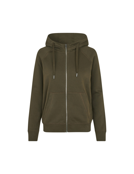 Bluza z kapturem CORE zip | damska ID Identity 0639