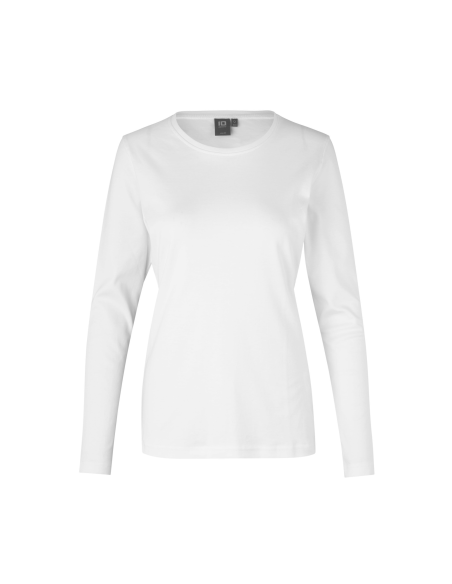 T-shirt Interlock | długi rękaw | damski