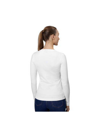 T-shirt Interlock | długi rękaw | damski
