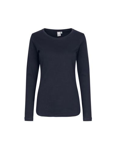 T-shirt Interlock | długi rękaw | damski