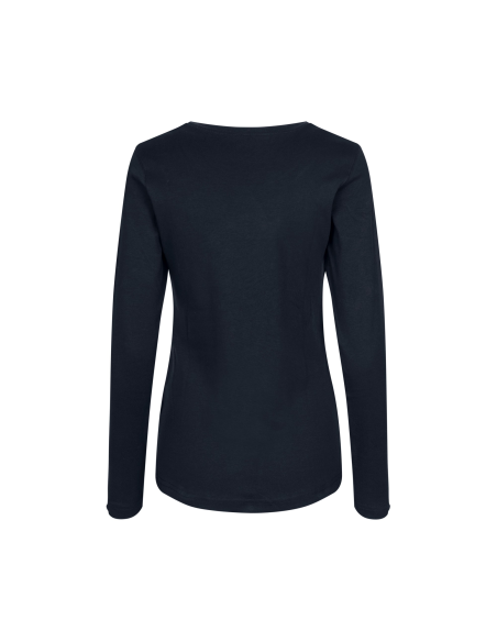 T-shirt Interlock | długi rękaw | damski