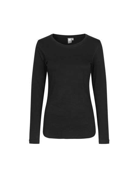 T-shirt Interlock | długi rękaw | damski