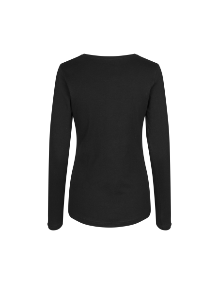 T-shirt Interlock | długi rękaw | damski