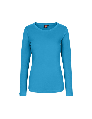 T-shirt Interlock | długi rękaw | damski