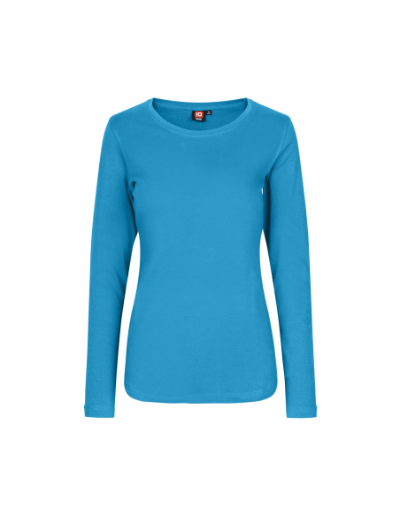 T-shirt Interlock | długi rękaw | damski