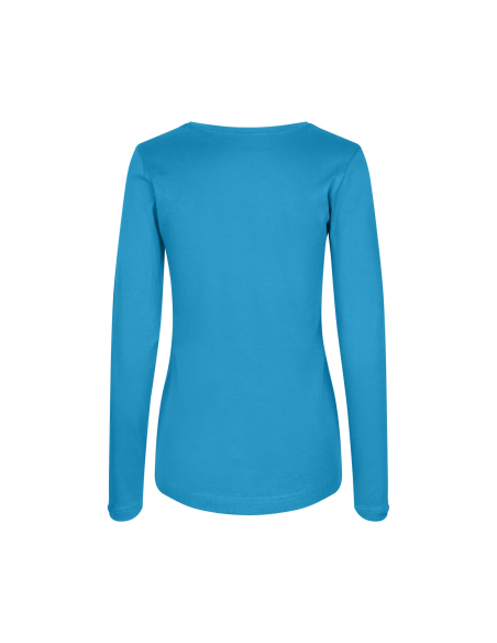 T-shirt Interlock | długi rękaw | damski