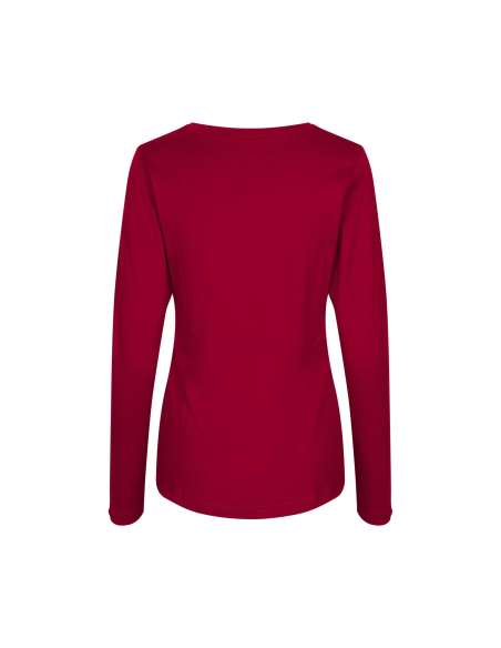 T-shirt Interlock | długi rękaw | damski