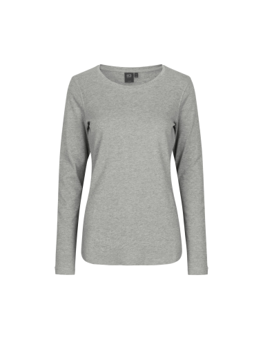 T-shirt Interlock | długi rękaw | damski