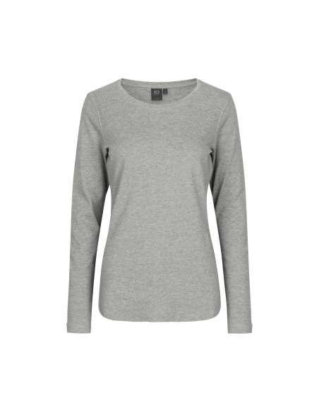 T-shirt Interlock | długi rękaw | damski