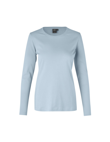 T-shirt Interlock | długi rękaw | damski